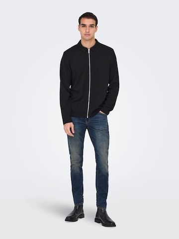 Only & Sons - regular Vaquero 'LOOM' en azul