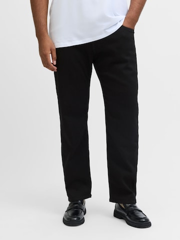 Jack & Jones Plus Slimfit Jeans 'JJIGlenn JJOriginal' i sort: forside