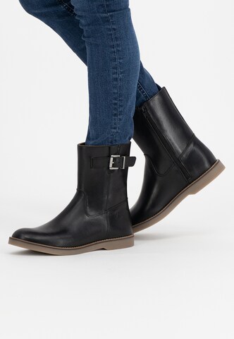 Travelin Boots 'Lannion' in Black: front