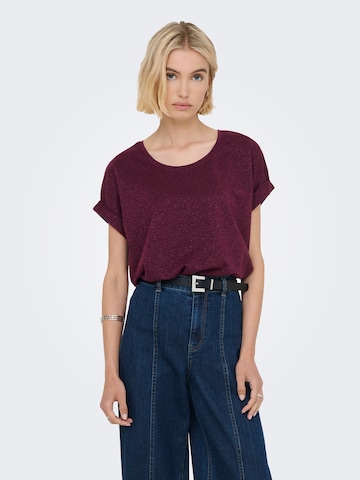 ONLY Shirt 'ONLMOSTER' in Purple: front