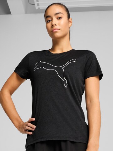 PUMA - Camiseta funcional 'Tad Essential' en negro: frente