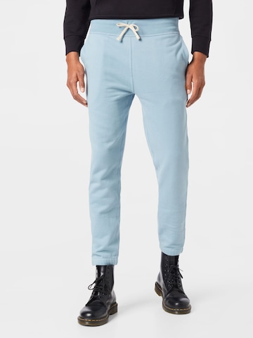 Polo Ralph Lauren Tapered Broek in Blauw: voorkant