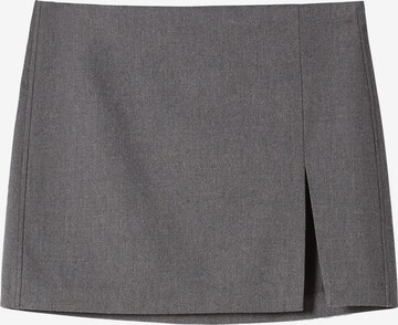 Bershka Skirt in Grey: front