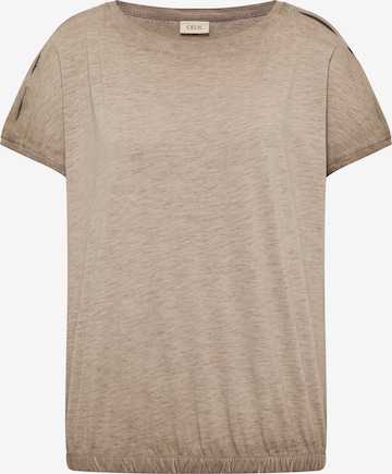 CECIL Shirt in Braun: Vorderseite