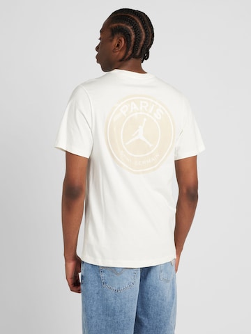 T-Shirt Jordan en beige : devant