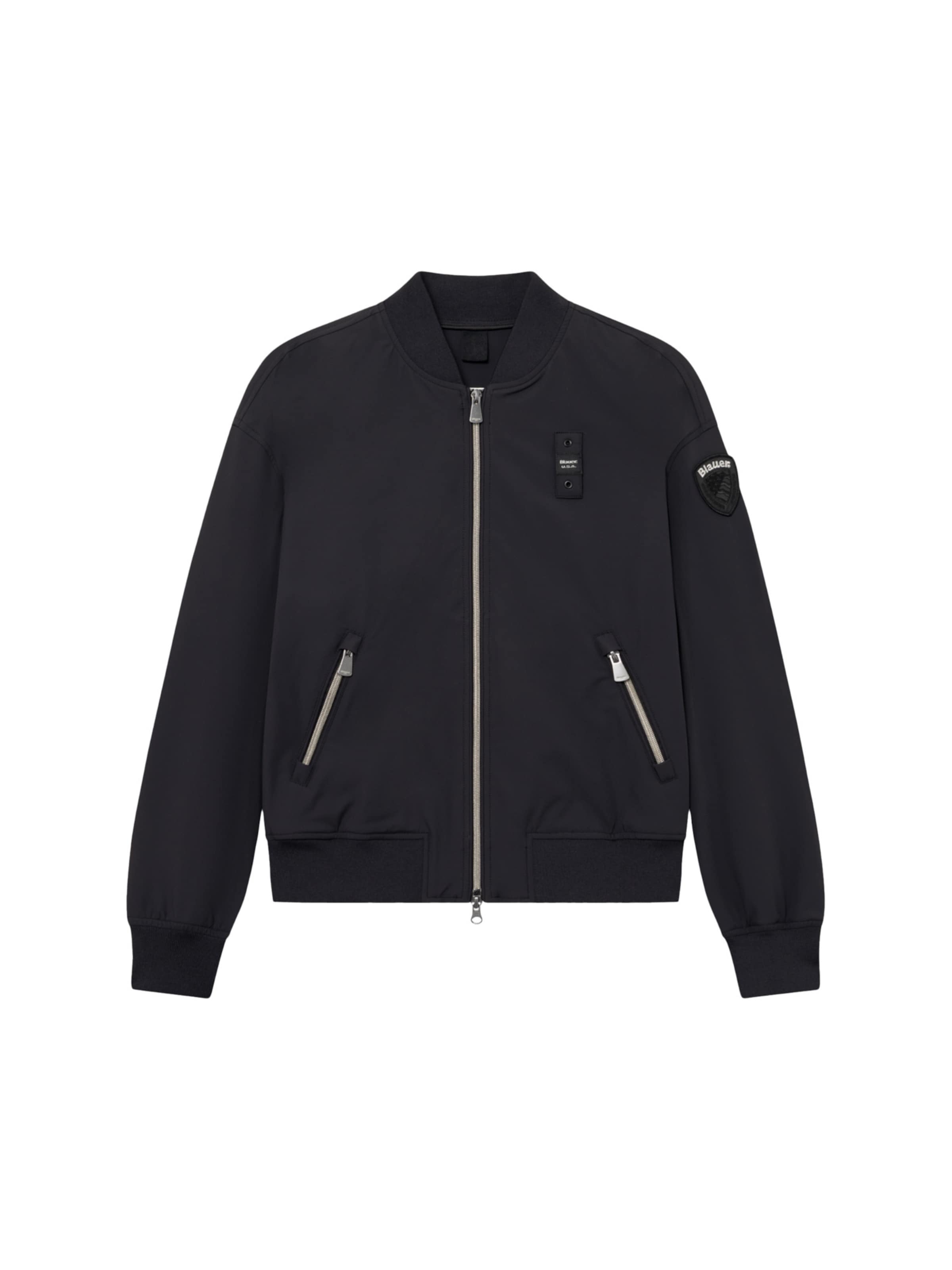 Blauer Between-season jacket 'Devine' in Black: front