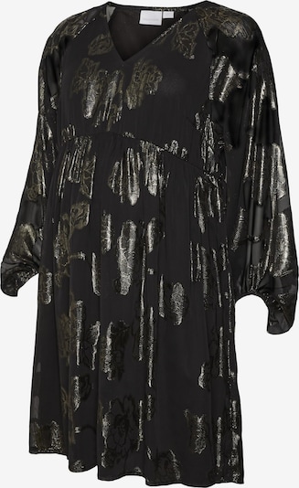 MAMALICIOUS فستان 'GRACIE' بـ ذهبي / أسود, عرض المنتج