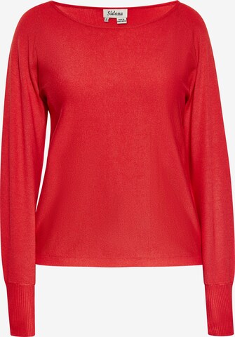 Sidona Sweater in Red: front