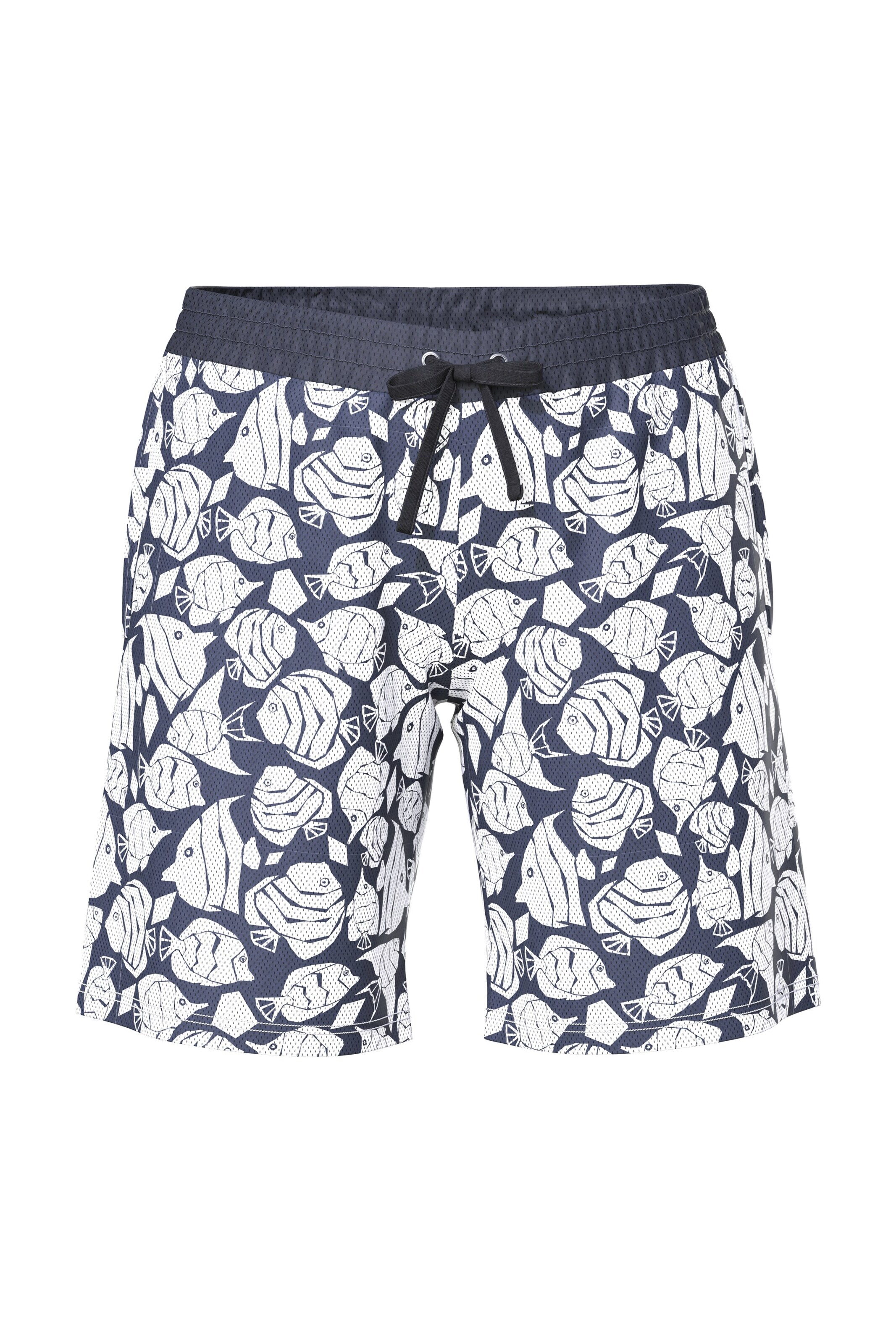 Ulla Popken Regular Pants in Blue: front