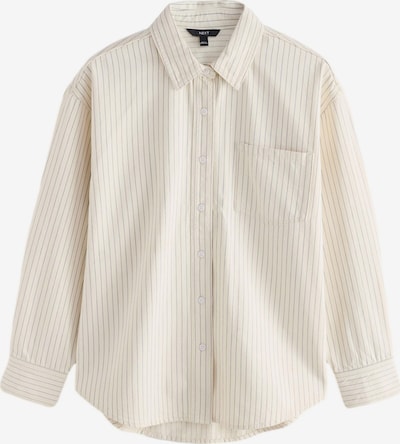 Next Blusa em cinzento / branco natural, Vista do artigo