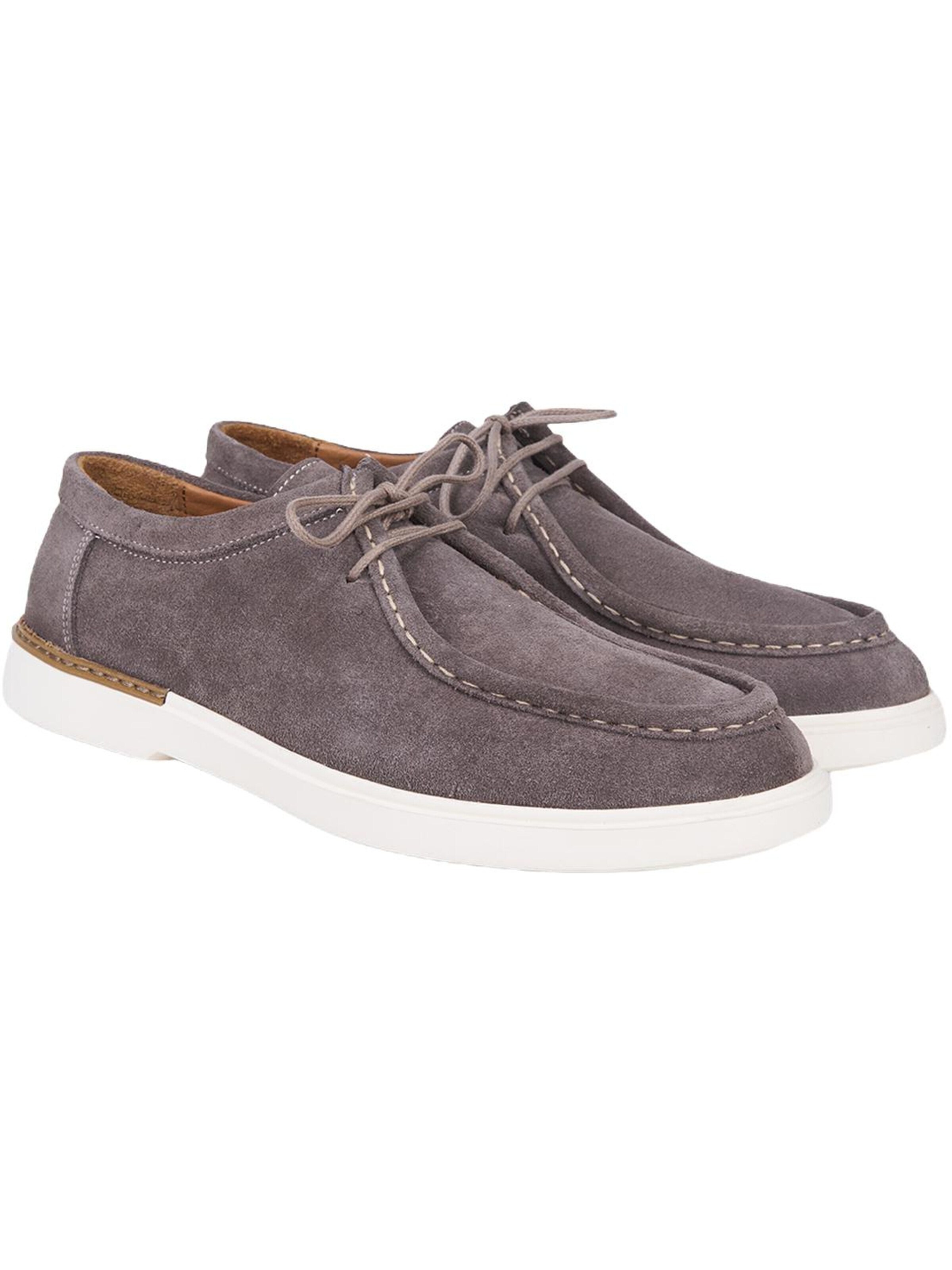 Chaussure à lacets 'Spitze' Desa en gris