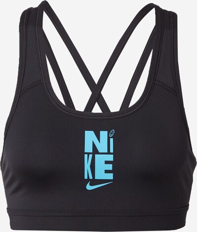 NIKE Soutien-gorge de sport en aqua / noir, Vue avec produit