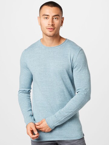 Pull-over GARCIA en bleu : devant