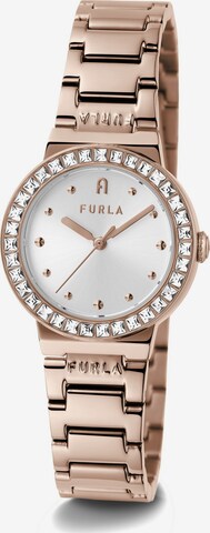 FURLA Analoog horloge 'Tortona' in Goud