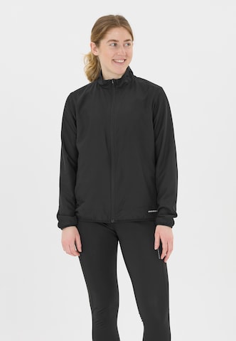 ENDURANCE Sportjacke 'Comay' in Schwarz: Vorderseite