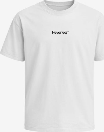 Neverless Shirt 'Palms Surfing' in White: front