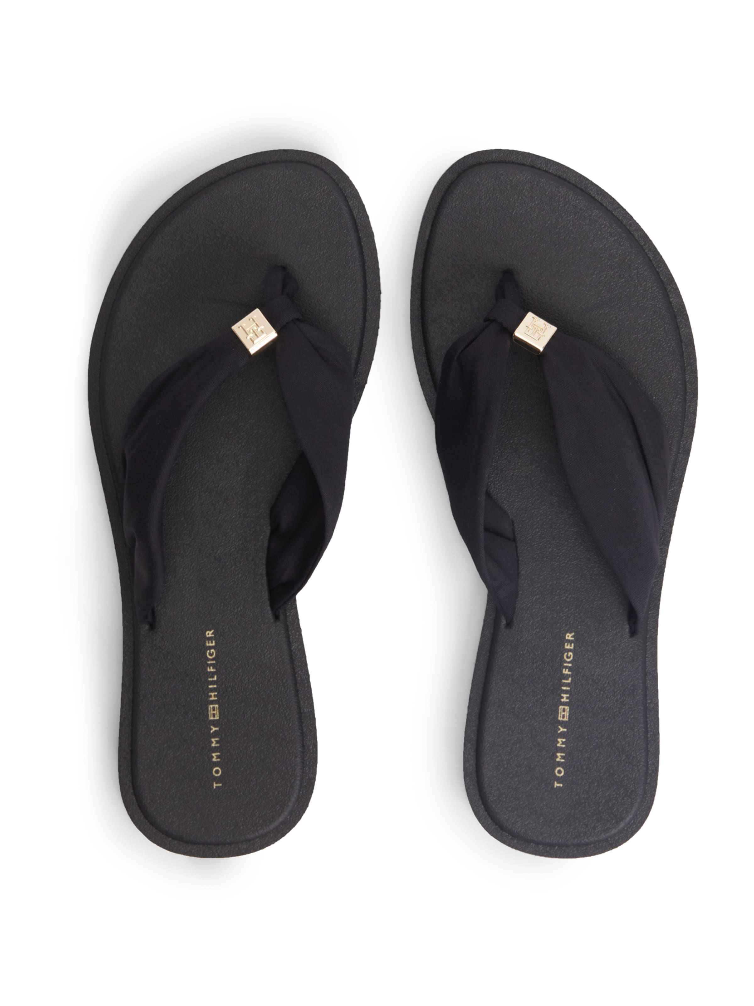 TOMMY HILFIGER Japonki 'SCANDI' w kolorze czarny