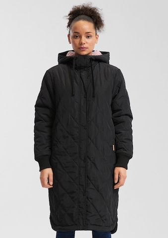 Manteau d’hiver QS en noir : devant