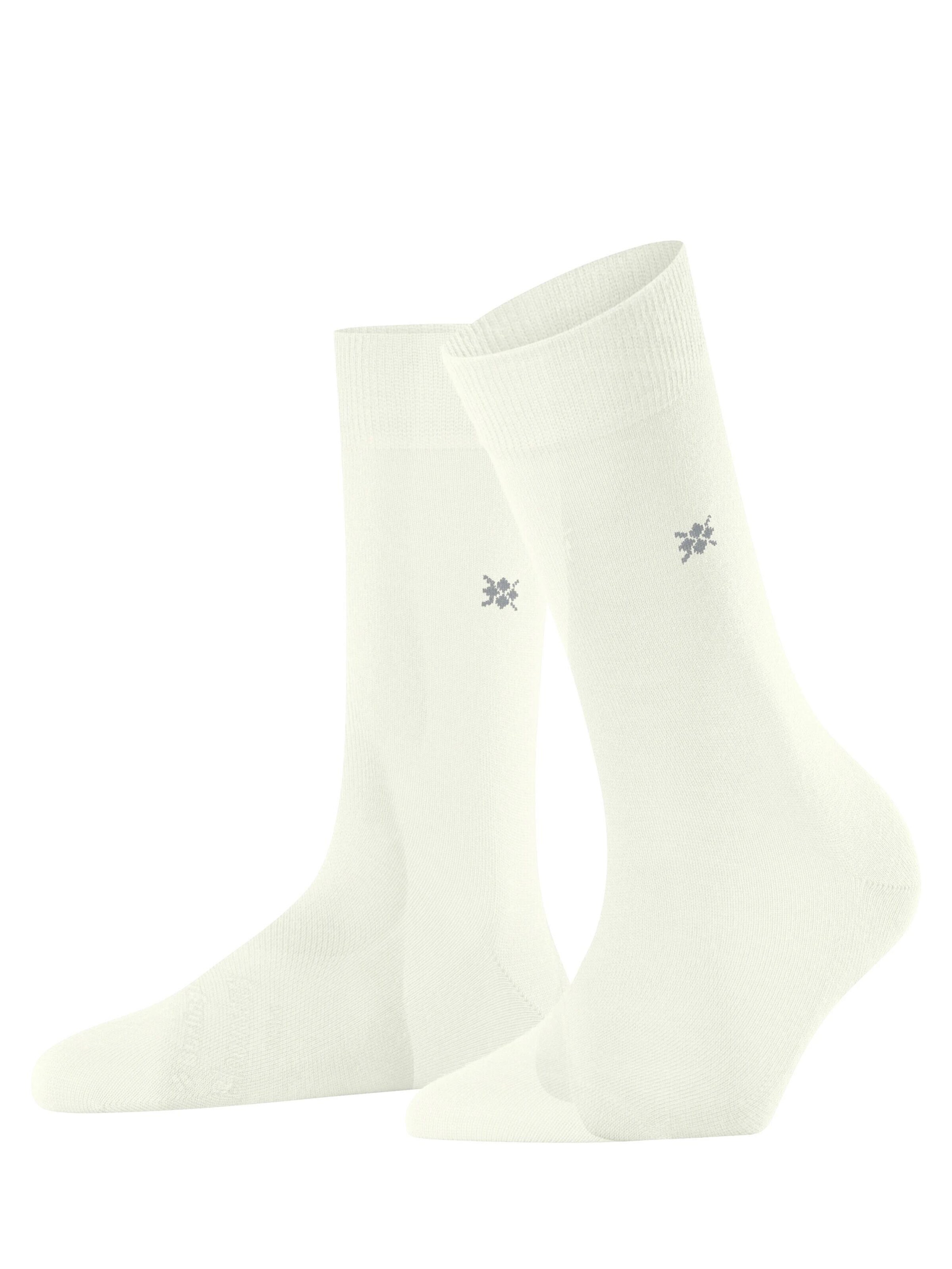 BURLINGTON Socks 'Bloomsbury' in White: front