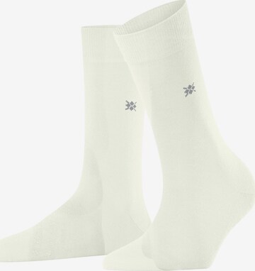 BURLINGTON Socks 'Bloomsbury' in White: front
