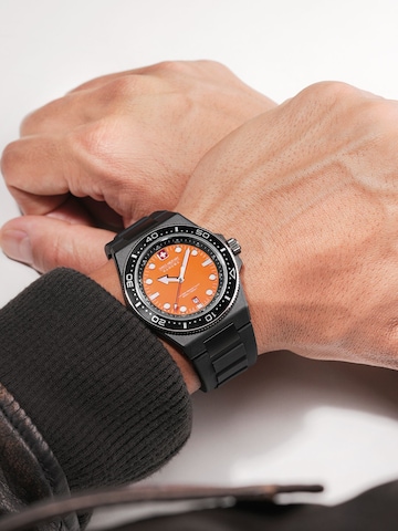 SWISS MILITARY HANOWA Analog watch 'Ocean Pioneer' in Black