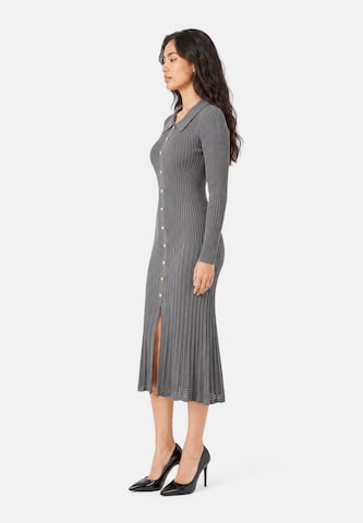 Elara Knit dress in Grey