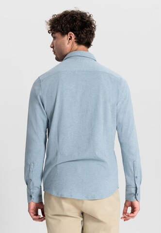Dstrezzed Regular Fit Hemd 'The Kirk' in Blau