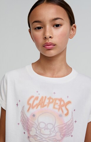Scalpers T-shirt i vit