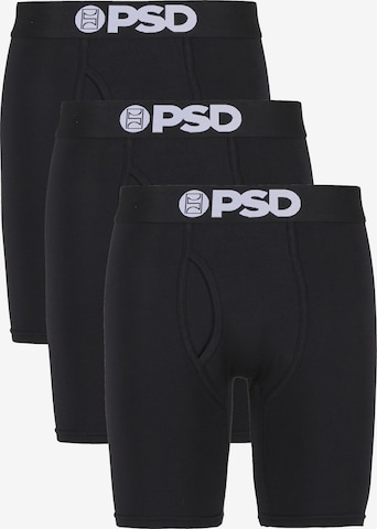 PSDBokserice - crna boja: prednji dio