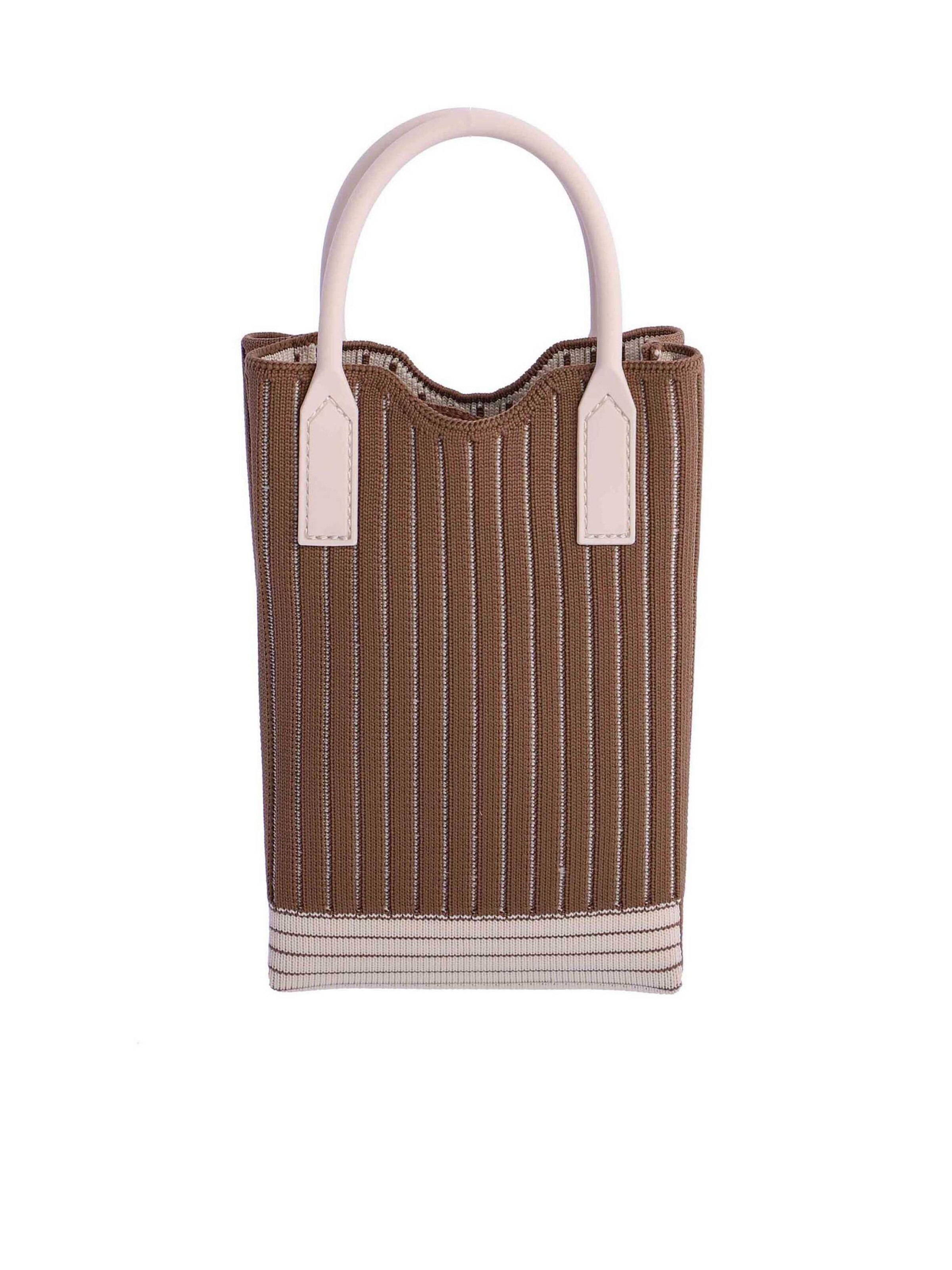 Don Algodon - Bolso de mano 'Coraline' en marrón