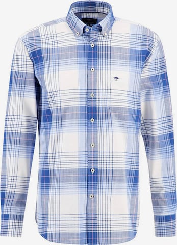 FYNCH-HATTON Regular fit Button Up Shirt in Blue: front