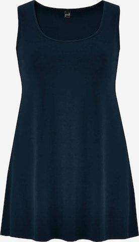 YOEK Top 'DOLCE' in Blue: front