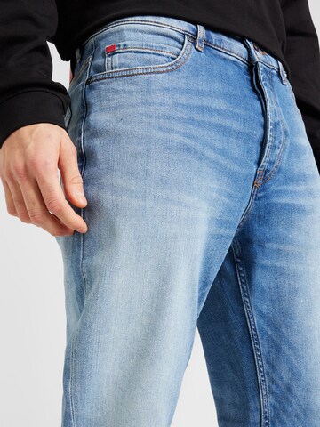 HUGO Regular Jeans in Blauw