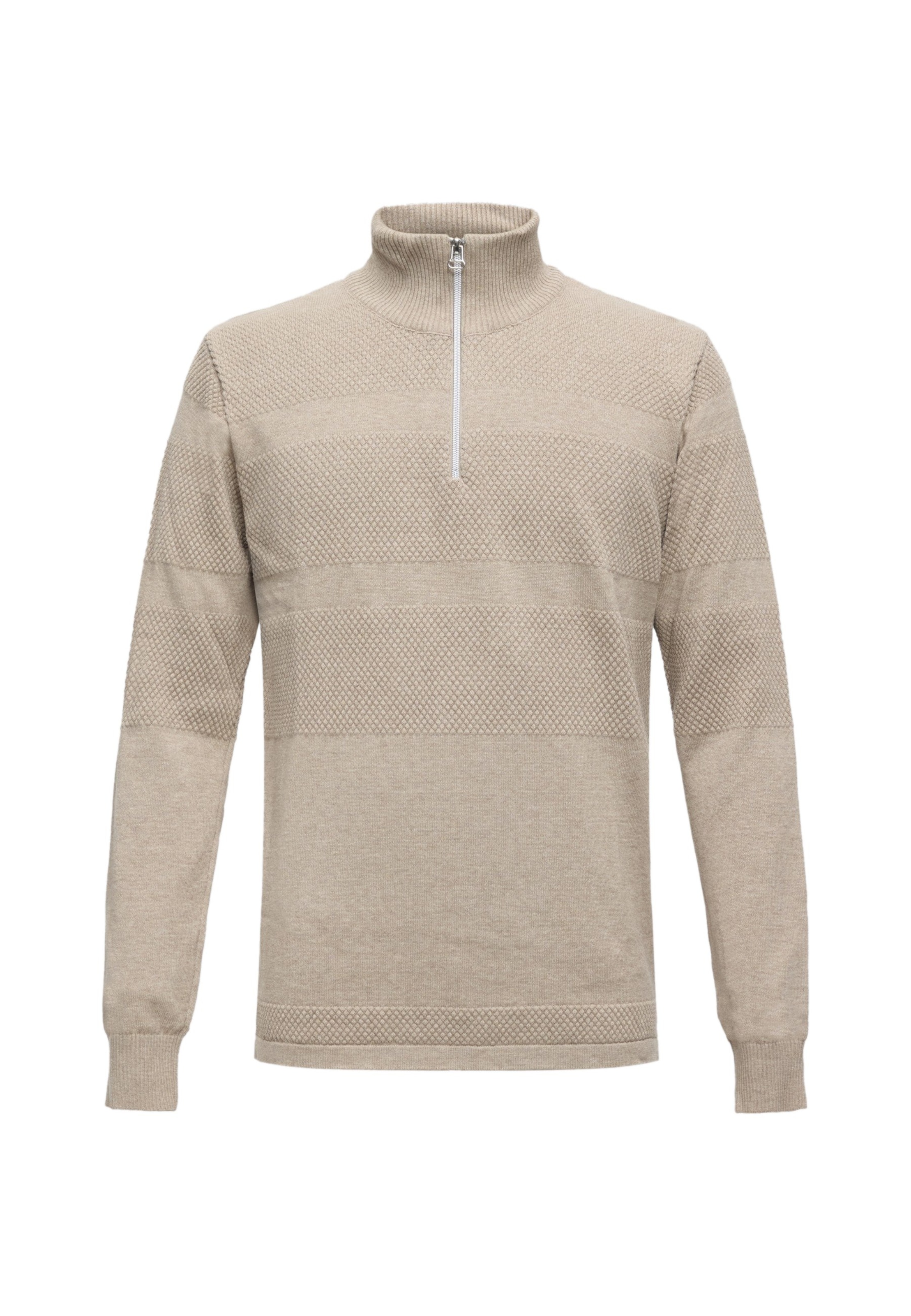 Pullover 'Hannes' di Kronstadt in beige: frontale