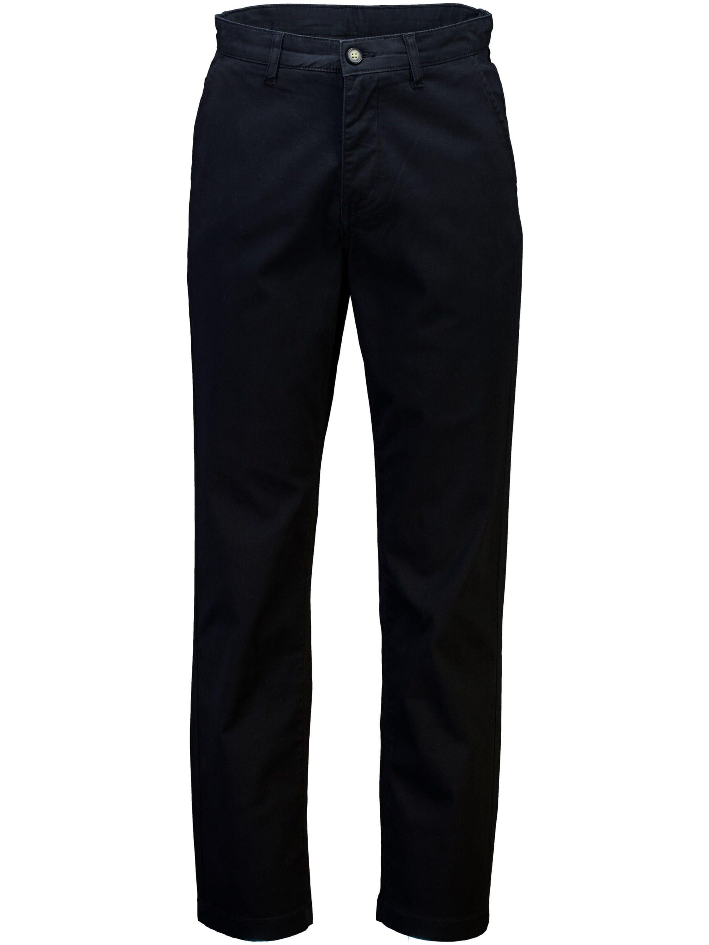 Lindbergh - Pantalón chino en negro: frente