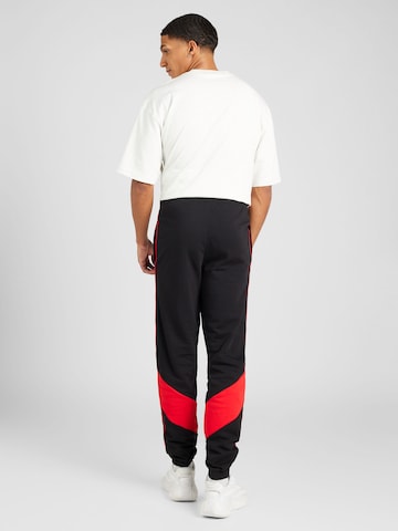 NEW ERA Regular Trousers in Black