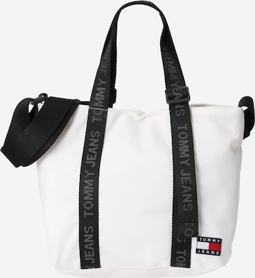 Tommy Jeans Shopper 'Essential' in Weiß: predná strana