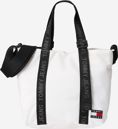 Tommy Jeans Shopper 'Essential' - čierna / biela, Produkt