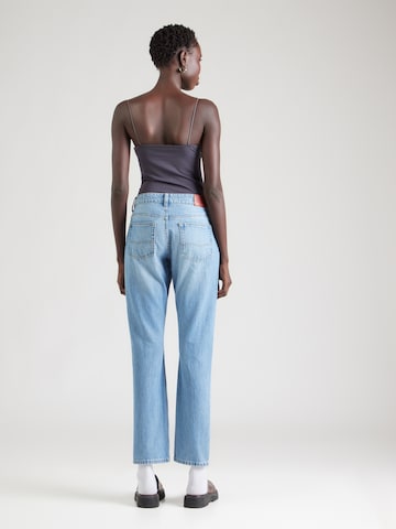 Pepe Jeans Normální Džíny – modrá: zadní strana