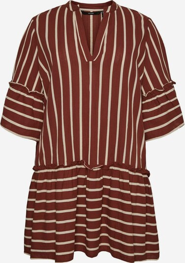 Vero Moda Curve Blusekjole i rustbrun / cappuccino, Produktvisning