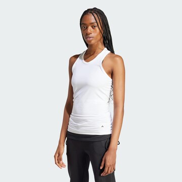 ADIDAS BY STELLA MCCARTNEY Sports Top in White: front