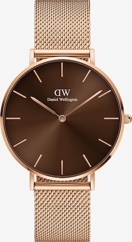 Daniel Wellington Uhr in Gold: predná strana