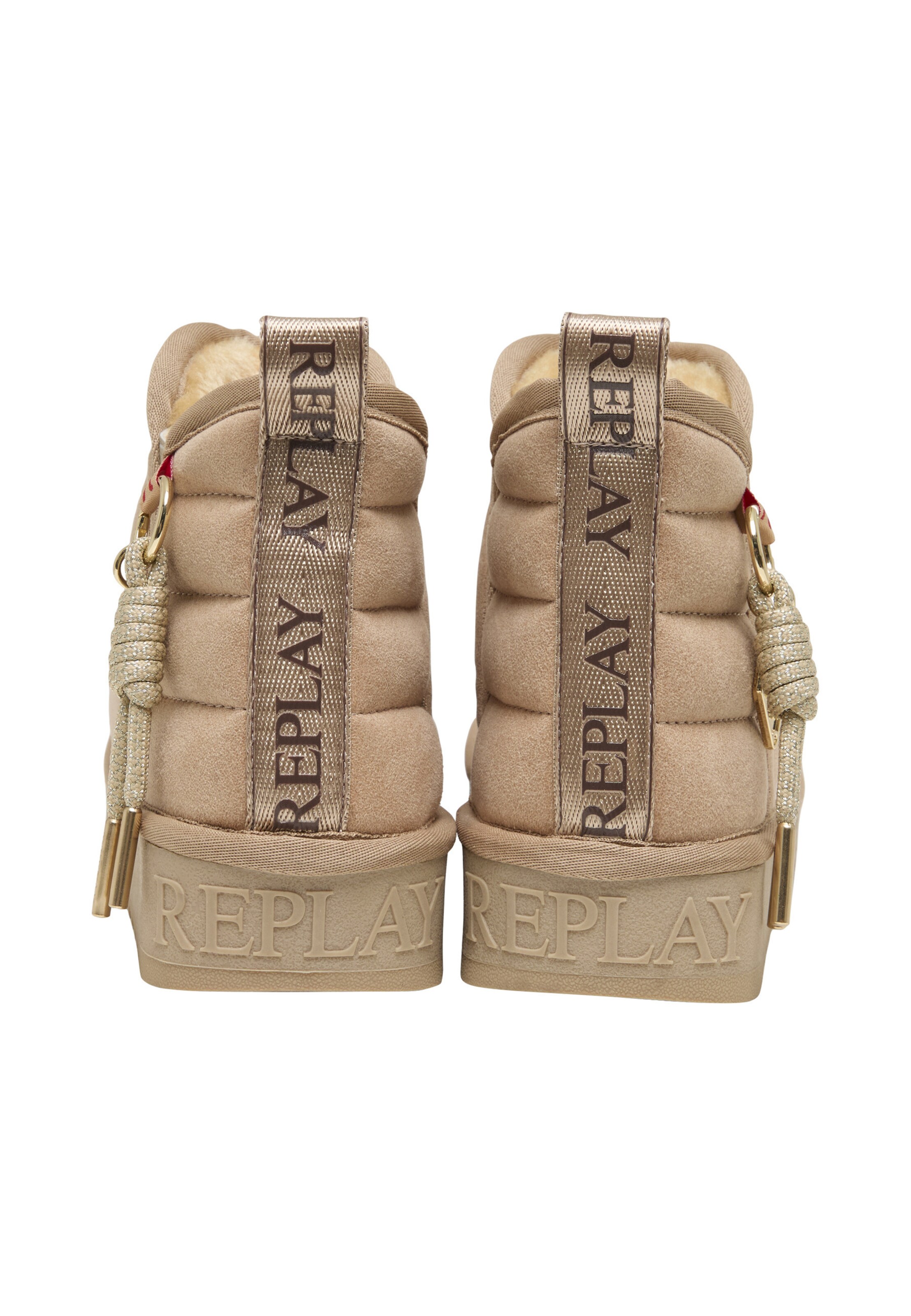 Boots 'Santa' di REPLAY in beige