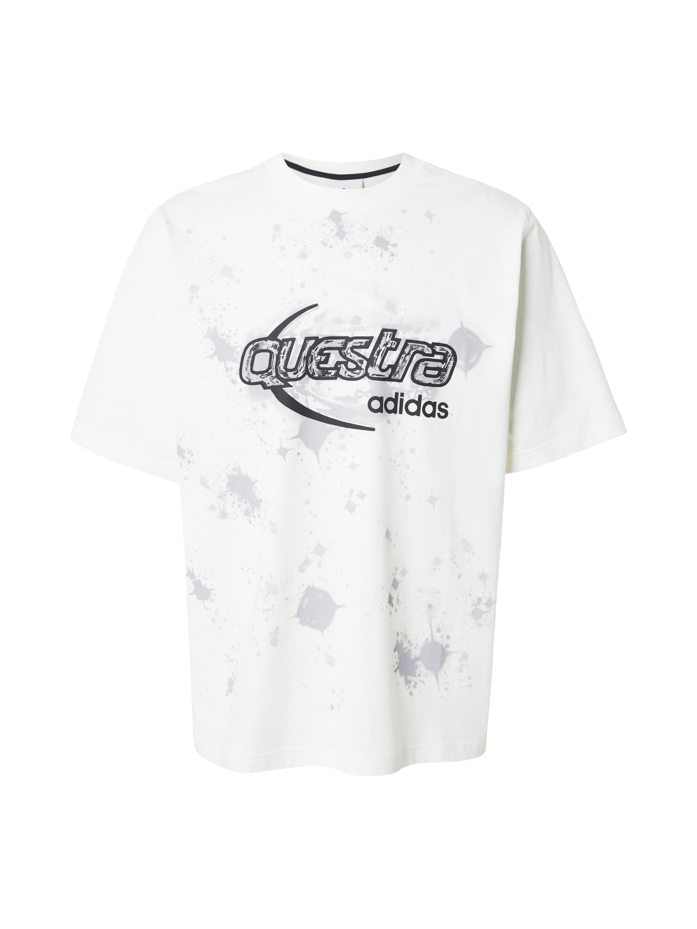 ADIDAS ORIGINALS Тениска в сиво / черно / бяло, Преглед на продукта