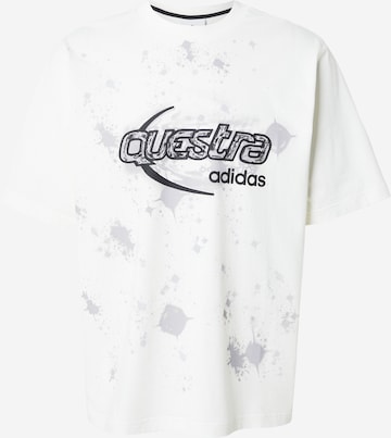 ADIDAS ORIGINALS Тениска в бяло: отпред