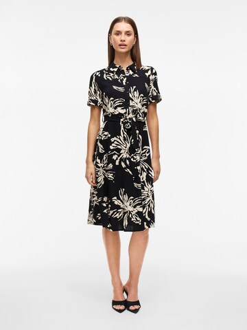 Robe-chemise 'VIAla' VILA en noir