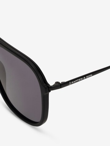 Kapten & Son Sunglasses 'Zurich Summernight' in Black