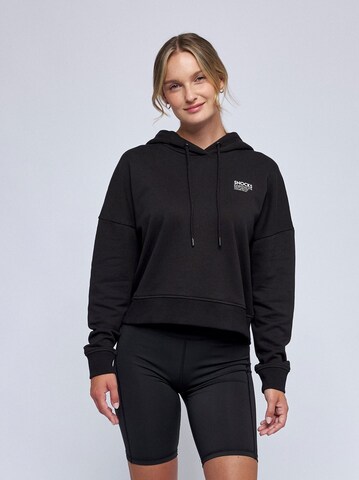 SNOCKS Sweatshirt in Black: front