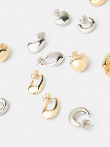 Boucles d'oreilles Bershka en or