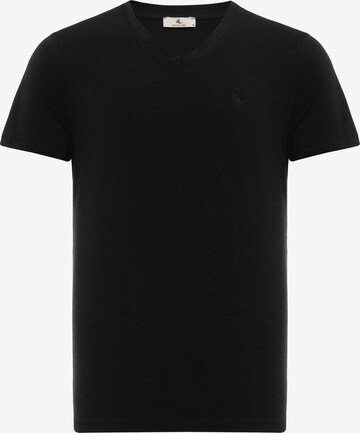 T-Shirt Daniel Hills en noir : devant